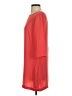 Tildon 100% Polyester Solid Orange Casual Dress Size S - photo 5