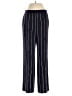 Nic + Zoe 100% Polyester Stripes Blue Casual Pants Size 4 - photo 1