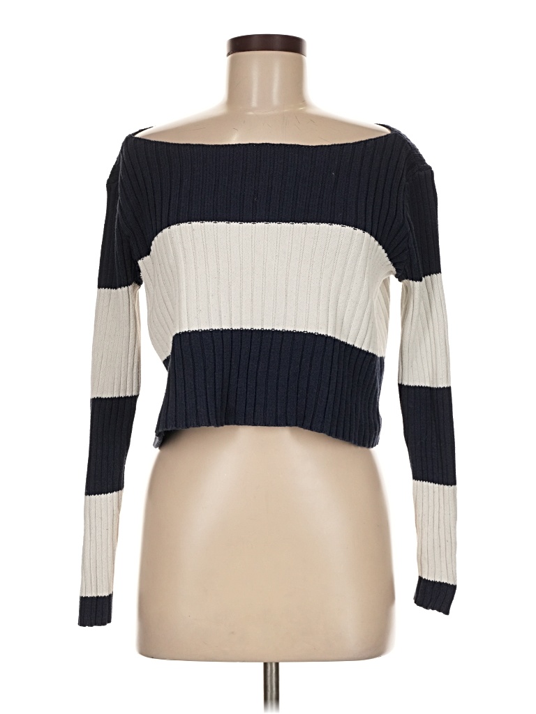 Pre-owned Aerie Pullover Sweater In Blue