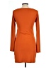 Zara Orange Cocktail Dress Size L - photo 2