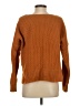 Lucky Brand Solid Orange Pullover Sweater Size S - photo 2