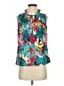 MELLODAY Green Sleeveless Blouse Size S - photo 1