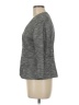 AK Anne Klein 100% Acetate Chevron-herringbone Gray Blazer Size 6 - photo 5