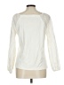 Ann Taylor Ivory Long Sleeve Top Size L - photo 2