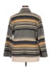 Ashley Stewart Stripes Gray Blazer Size 22 - photo 2