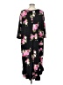 Assorted Brands Floral Black Casual Dress Size L - photo 2