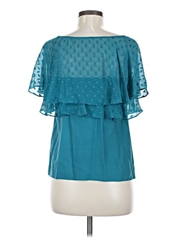 Corey Lynn Calter Short Sleeve Silk Top (view 2)