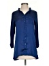 August Silk Blue button down Size S - photo 1