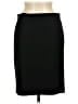 Burberry 100% Wool Solid Black Wool Skirt Size 8 - photo 2