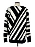Grey by Jason Wu Stripes Black Pullover Sweater Size L - photo 2