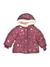 Carter's 100% Polyester Hearts Burgundy Pink Snow Jacket 9-12 MO / 12 MO - photo 1