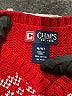 Chaps 100% Cotton Red Sweater Vest Size 4 - 4T - photo 3