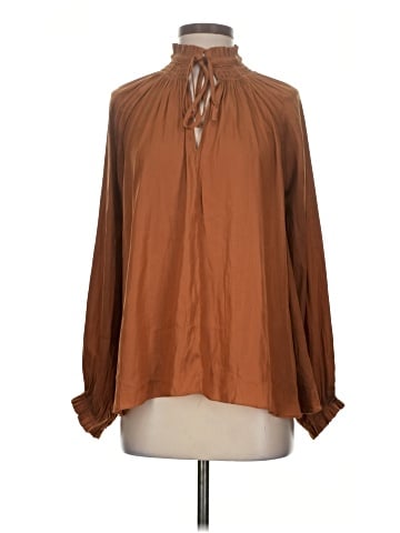 Mustard Seed Long Sleeve Blouse (view 1)
