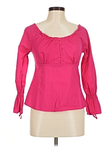 Metrostyle Long Sleeve Blouse (view 1)
