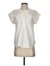 J.Crew 100% Cotton Ivory Short Sleeve Blouse Size 2 - photo 1