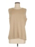 Peter Nygard Tan Sweater Vest Size L (estimated) - photo 1