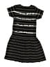 Mignone 100% Cotton Stripes Black Dress Size 7 - 8 - photo 2