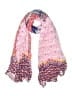 J. McLaughlin 100% Modal Pink Red Scarf One size - photo 1
