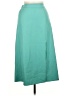 Shein Solid Teal Casual Skirt Size 6 - photo 1