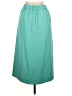 Shein Solid Teal Casual Skirt Size 6 - photo 2