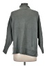 Kaisley Solid Green Gray Turtleneck Sweater Size M - photo 2