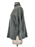 Kaisley Solid Green Gray Turtleneck Sweater Size M - photo 5