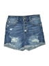 rue21 Blue Denim Shorts Size 4 - photo 1