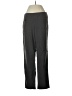 Lisette Solid Gray Track Pants Size 4 - photo 1