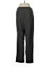 Lisette Solid Gray Track Pants Size 4 - photo 2
