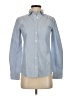 J.Crew 100% Cotton Blue Long Sleeve Button-Down Shirt Size 00 - photo 1
