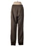 Uniqlo 100% Polyester Solid Brown Casual Pants Size M - photo 2