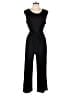 Steve Madden Solid Black Jumpsuit Size L - photo 1