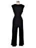 Steve Madden Solid Black Jumpsuit Size L - photo 2