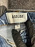 AGOLDE Hearts Blue Jeans Size 25 waist - photo 3