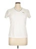 Reebok 100% Polyester Ivory Short Sleeve Top Size XL - photo 1