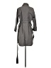 BCBG Gray Trenchcoat Size S - photo 2