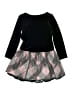 Iris & Ivy Argyle Black Dress Size 6X - photo 2