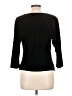 Studio M Black 3/4 Sleeve Top Size L - photo 2