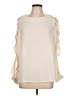 INA 100% Polyester Ivory Sleeveless Blouse Size L - photo 1