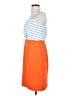 Cremieux 100% Polyester Color Block Orange Cocktail Dress Size 4 - photo 5
