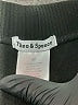 Theo & Spence Solid Black Casual Pants Size M - photo 7
