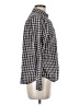 Eddie Bauer Checkered-gingham Gray Long Sleeve Button-Down Shirt Size M - photo 4