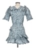 LoveShackFancy 100% Cotton Blue Gray Casual Dress Size XS - photo 2