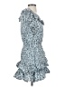 LoveShackFancy 100% Cotton Blue Gray Casual Dress Size XS - photo 4