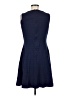 Halogen Solid Blue Casual Dress Size M - photo 2