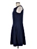 Halogen Solid Blue Casual Dress Size M - photo 5
