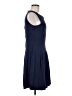 Halogen Solid Blue Casual Dress Size M - photo 4