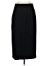 Talbots Solid Black Formal Skirt Size 2 - photo 2