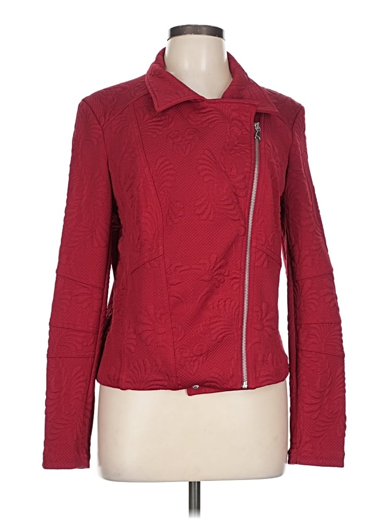 Pre-owned Express Cardigan Sweater In Red