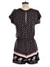 Soprano 100% Polyester Paisley Black Romper Size XS - photo 2